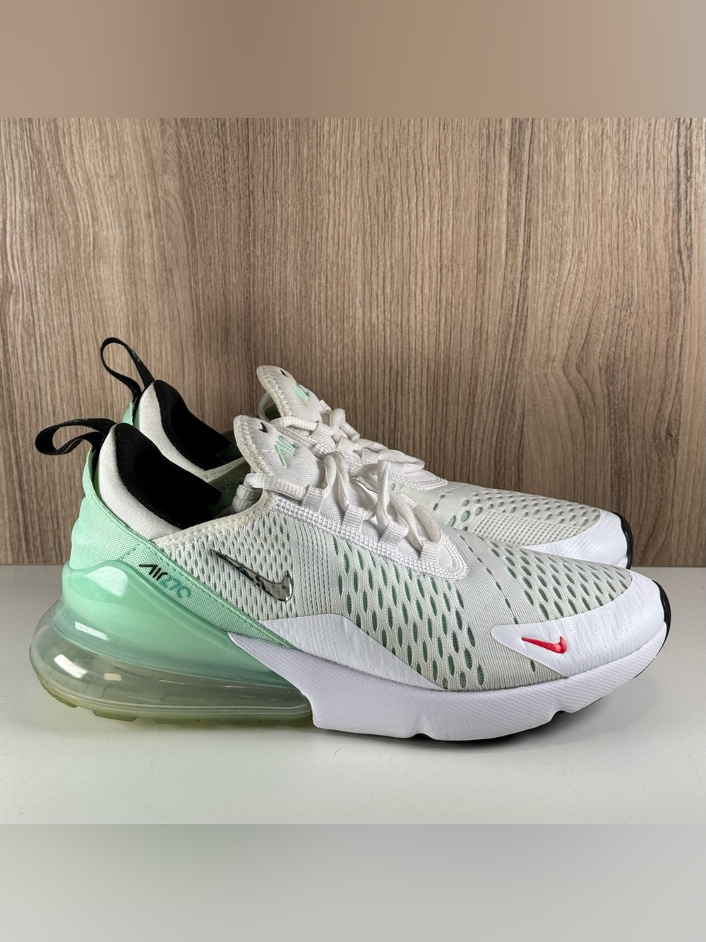 Nike Air Max 270 Mint Foam Washed Teal Shoes DQ7652-100 Women’s Size 8.5
